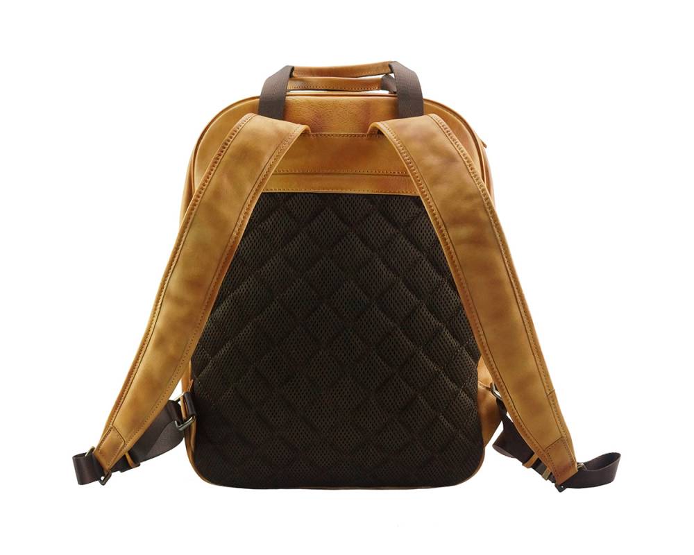 The Roberto - Men's Italian Leather Backpack – Crafted Elegance (Copy)