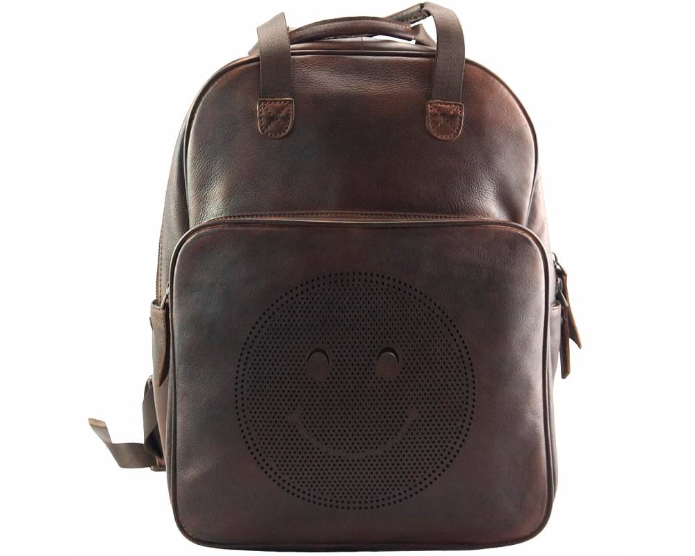 The Roberto - Men's Italian Leather Backpack – Crafted Elegance (Copy)