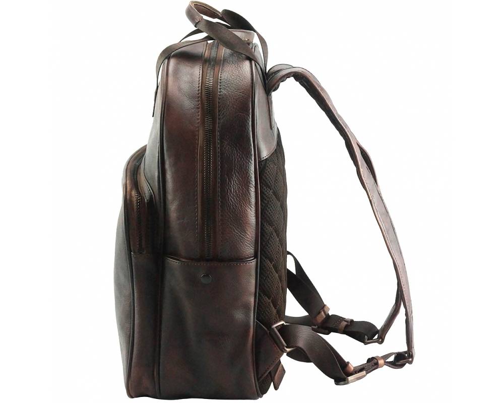 The Roberto - Men's Italian Leather Backpack – Crafted Elegance (Copy)