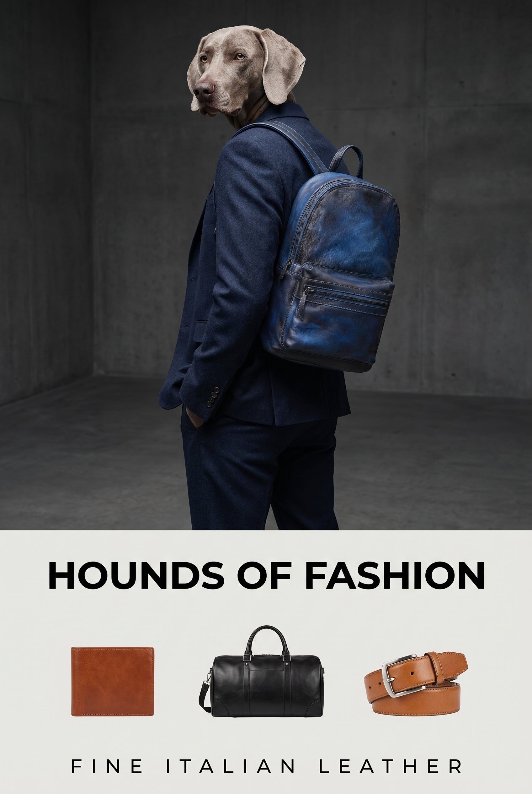 The Roberto - Men's Italian Leather Backpack – Crafted Elegance (Copy)